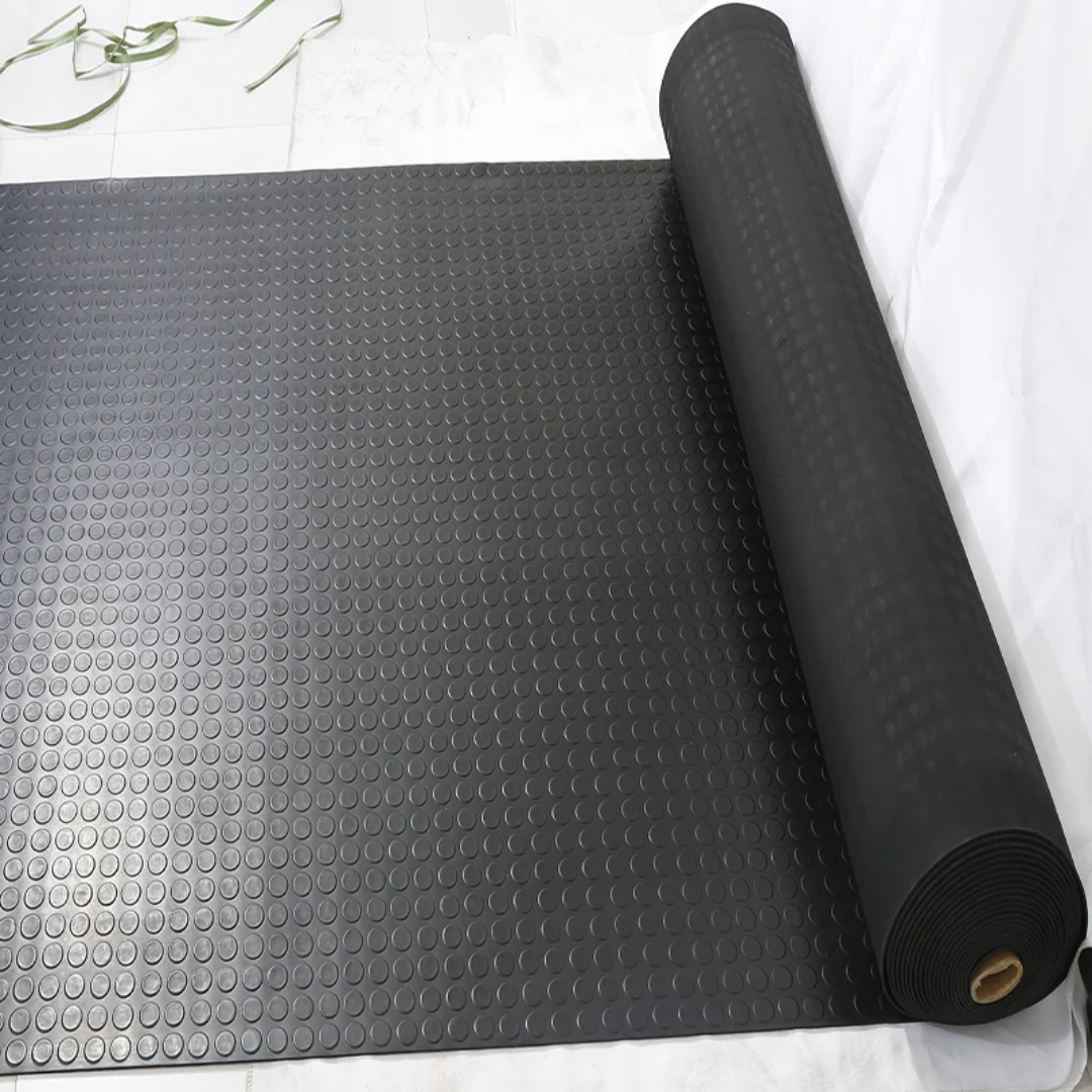 Black Coin Design Anti Slip Floor Mat - Image 3