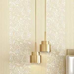 Wallpaper - 3D floral Patterned - 0.53m by 10m