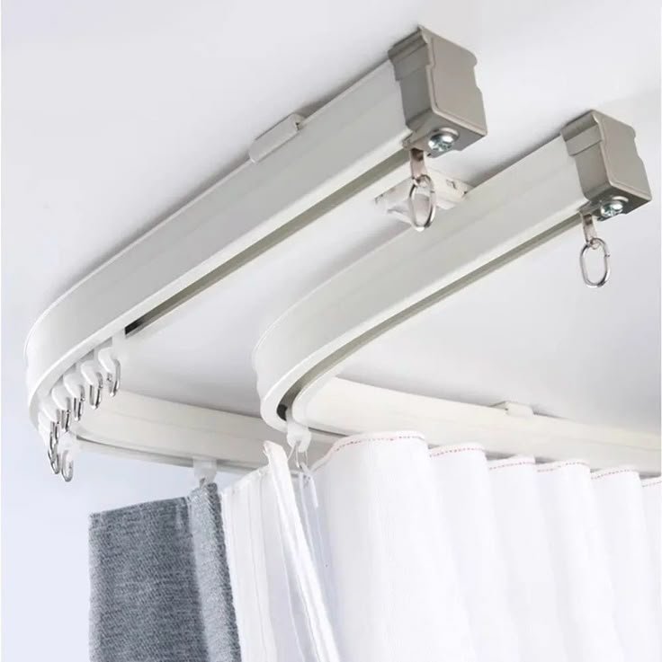 Flexible Bendable Curtain Rail - 6 Meters