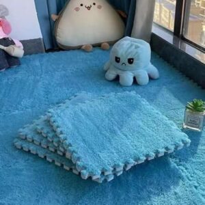 Interlocking Foam Mats - Blue - 30 by 30 cm