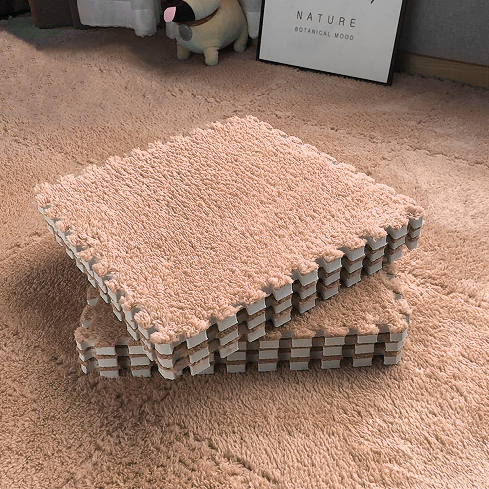 Interlocking Foam Mats - Brown - 30 by 30 cm - Image 4