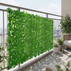 Artificial Ivy Green Fence for Home Outdoor Garden Balcony - 3M by 1M
