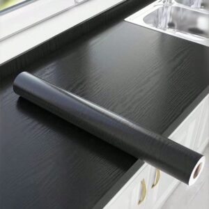 Contact Paper Matte Black - 0.6m*10m Peel and Stick