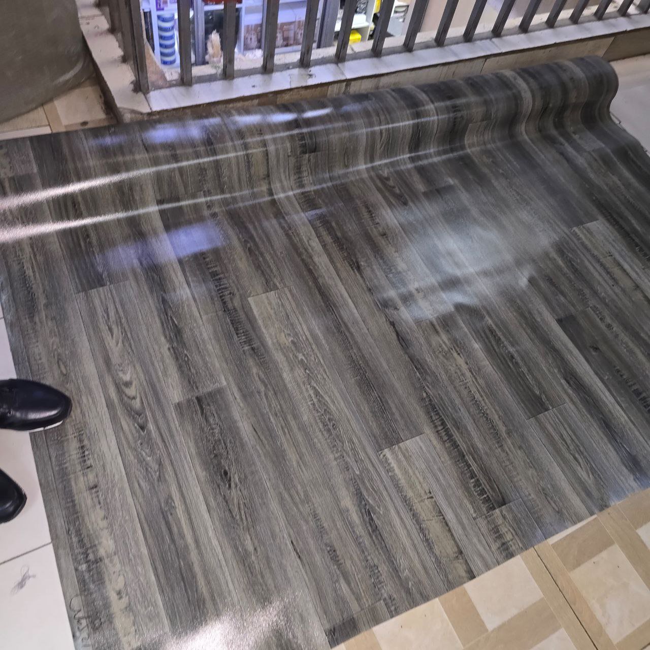 Vinyl Flooring - Dark Wood Effect ( Mkeka Mbao) - Image 2