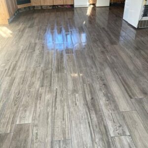 Vinyl Flooring - Dark Wood Effect ( Mkeka Mbao)