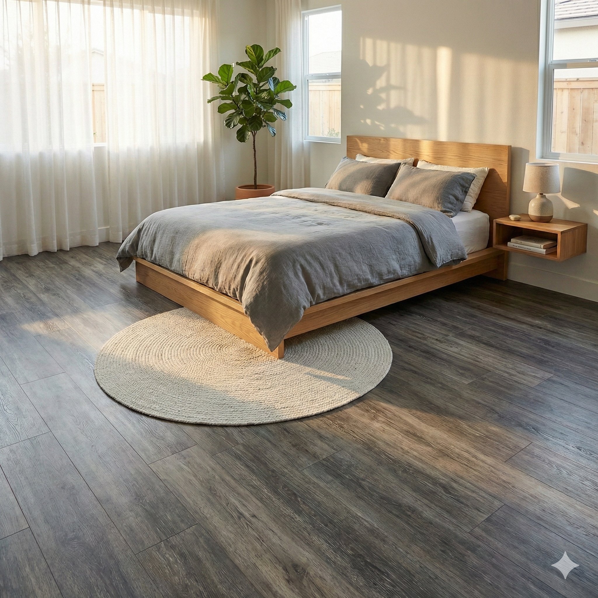 Vinyl Flooring - Dark Wood Effect ( Mkeka Mbao) - Image 4