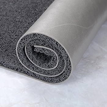 Spaghetti Antislip Coil Mat - Grey - 1.2 Meters - Image 2