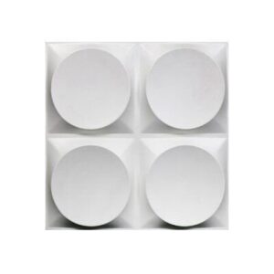 3D Wall Panels - Four Circle Patterned - 50 by 50 cm
