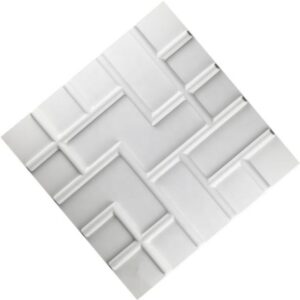 3D Wall Panels - Pipe Pattern - 50 by 50 cm